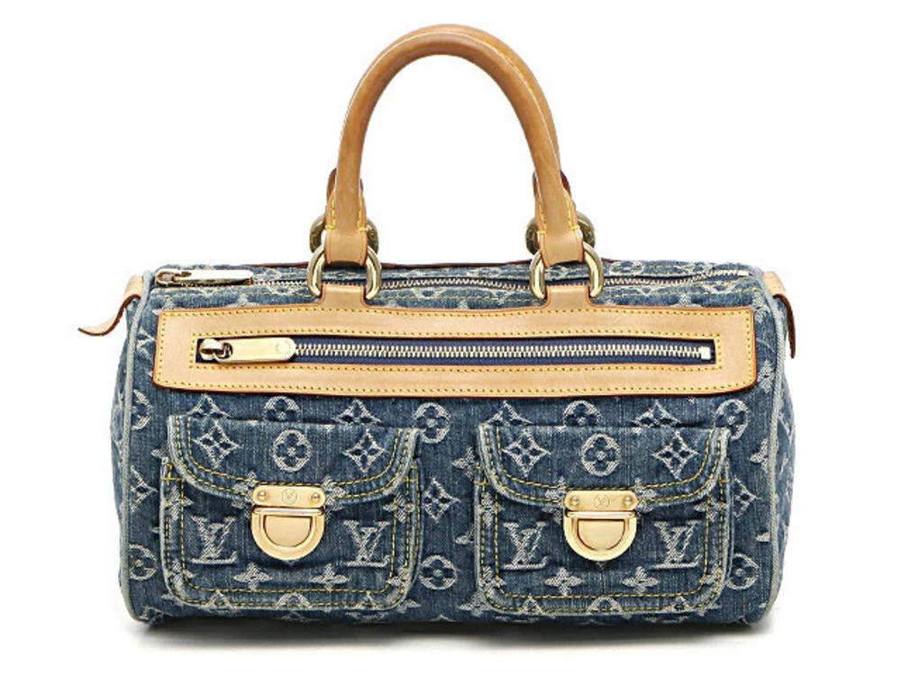 LOUIS VUITTON bag Monogram Denim Neo Speedy handbag